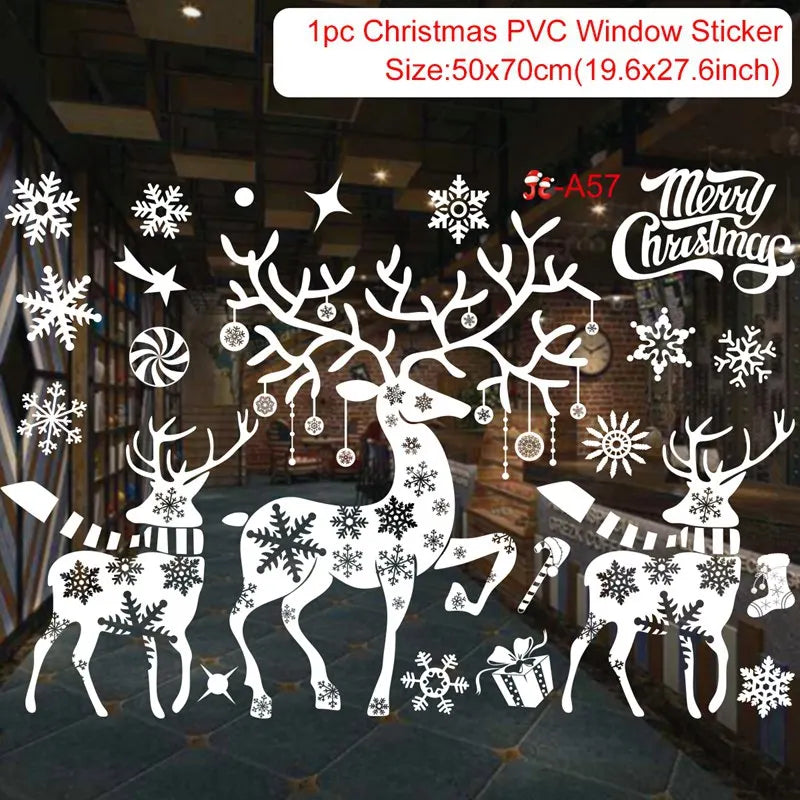 Stickers de fenêtre Merry Christmas – photo 25