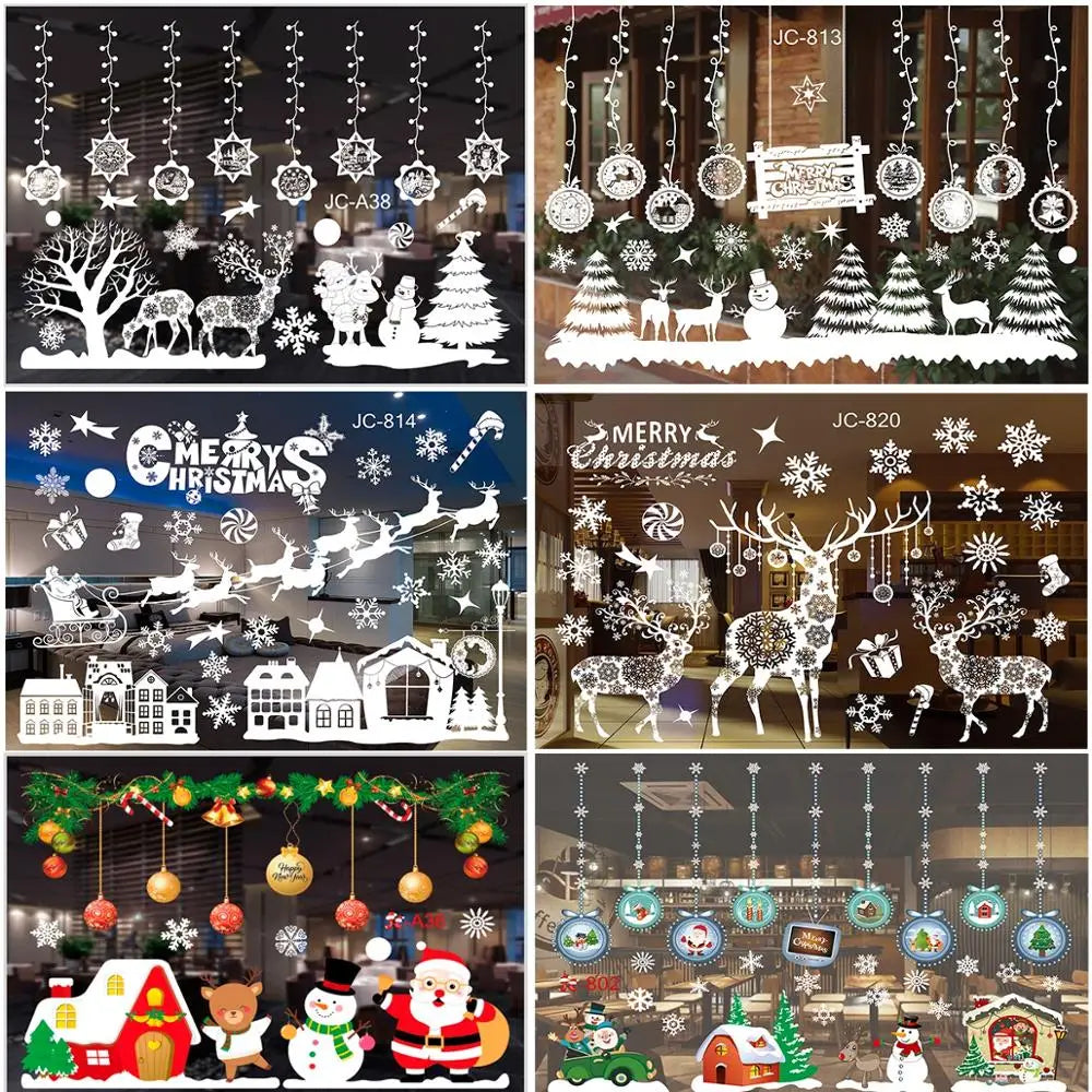 Stickers de fenêtre Merry Christmas – photo 2
