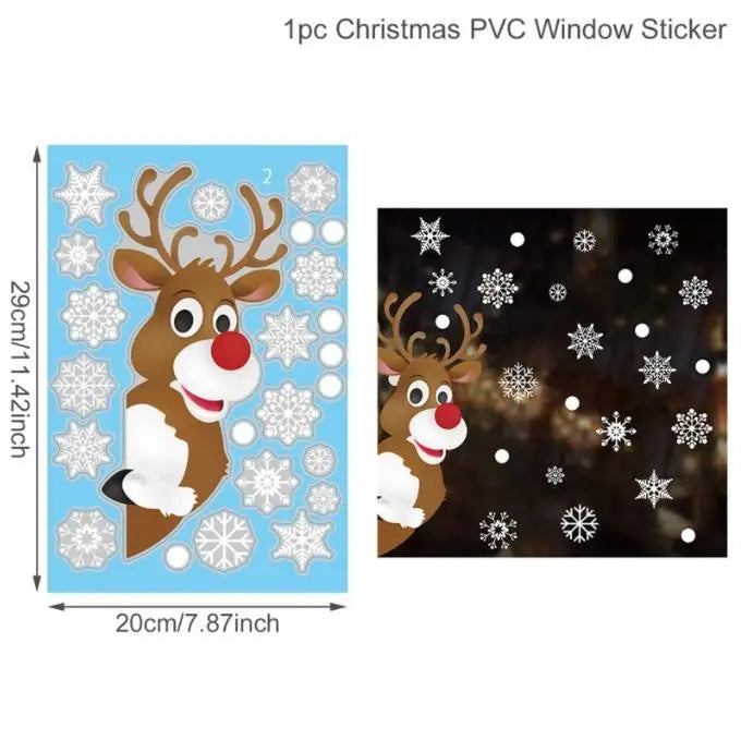 Stickers de fenêtre Merry Christmas – photo 12