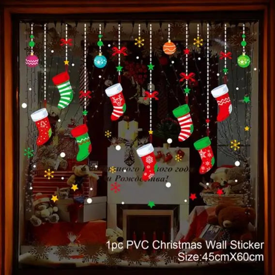Stickers de fenêtre Merry Christmas – photo 16