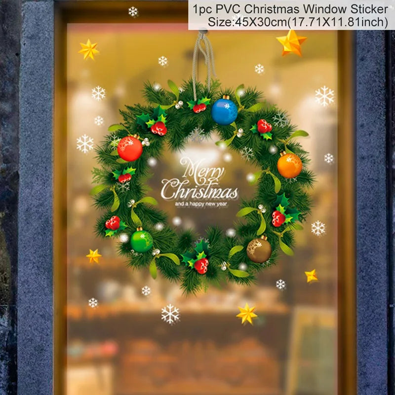 Stickers de fenêtre Merry Christmas – photo 39