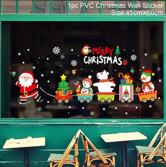 Stickers de fenêtre Merry Christmas – photo 47