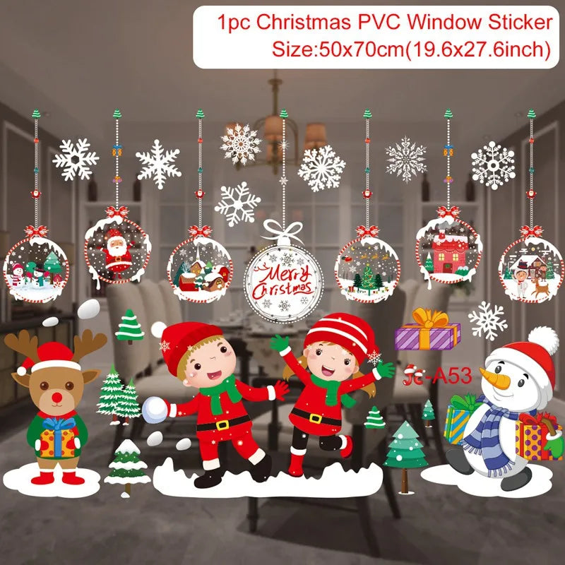 Stickers de fenêtre Merry Christmas – photo 31