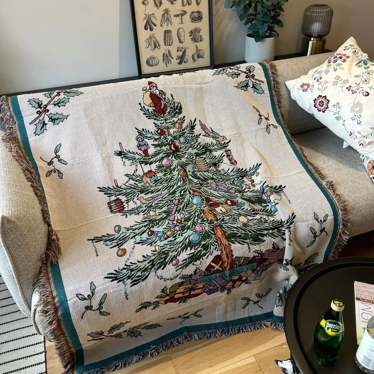 Plaid de Noël tout doux – photo 2