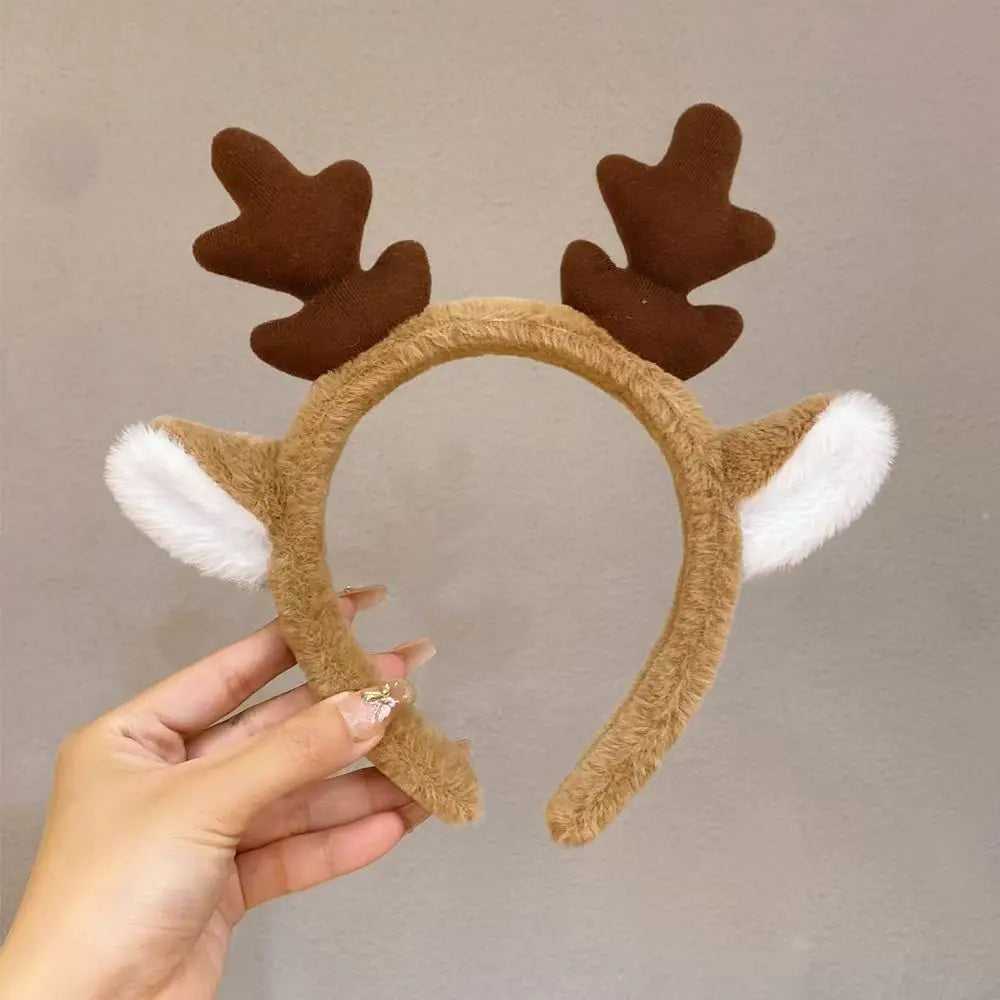 Serre-tête bois de renne en peluche – photo 4