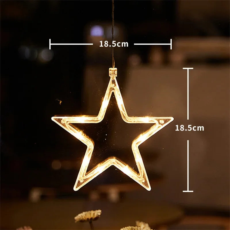 Décoration lumineuse de fenêtre à suspendre – photo 15