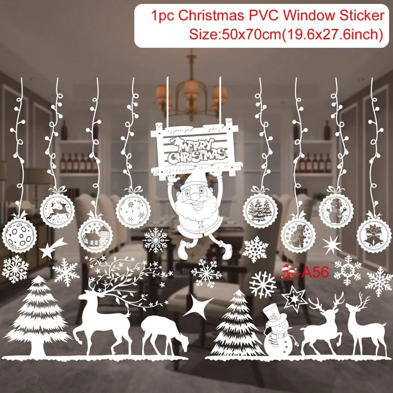Stickers de fenêtre Merry Christmas – photo 49