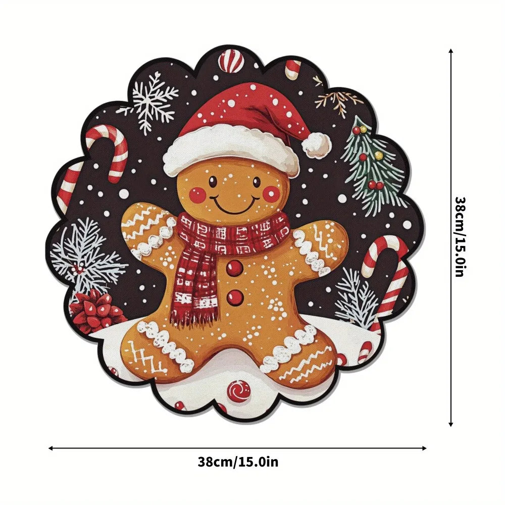Sets de table ronds de Noël – photo 6