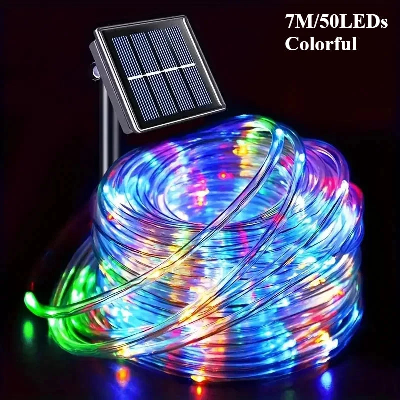 Guirlande solaire tube lumineux étanche – photo 9