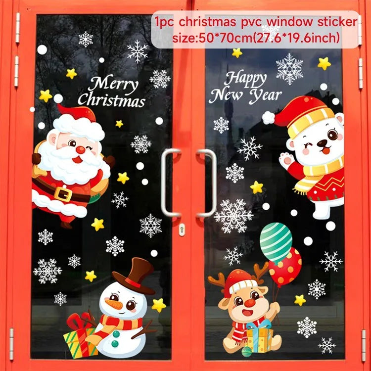 Stickers de fenêtre Merry Christmas – photo 44