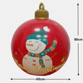 Boule de Noël géante gonflable 80 cm – photo 11