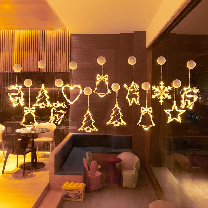Décoration lumineuse de fenêtre à suspendre – photo 5