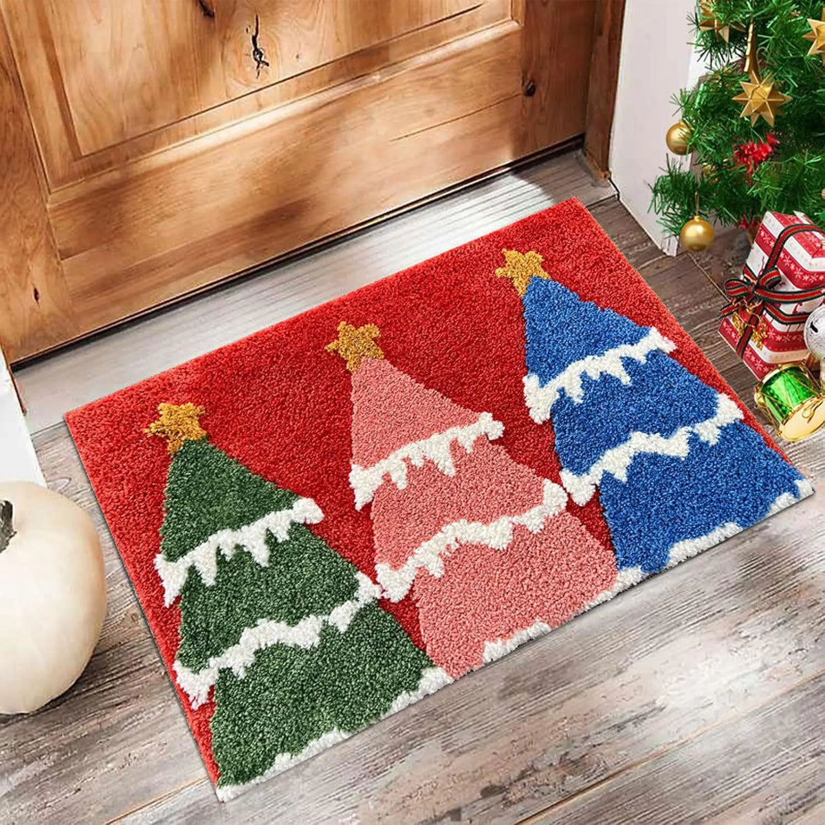 Paillasson de Noël Père Noël et pain d'épices – photo 12