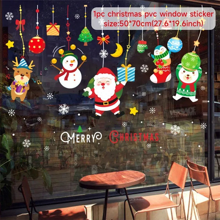 Stickers de fenêtre Merry Christmas – photo 45