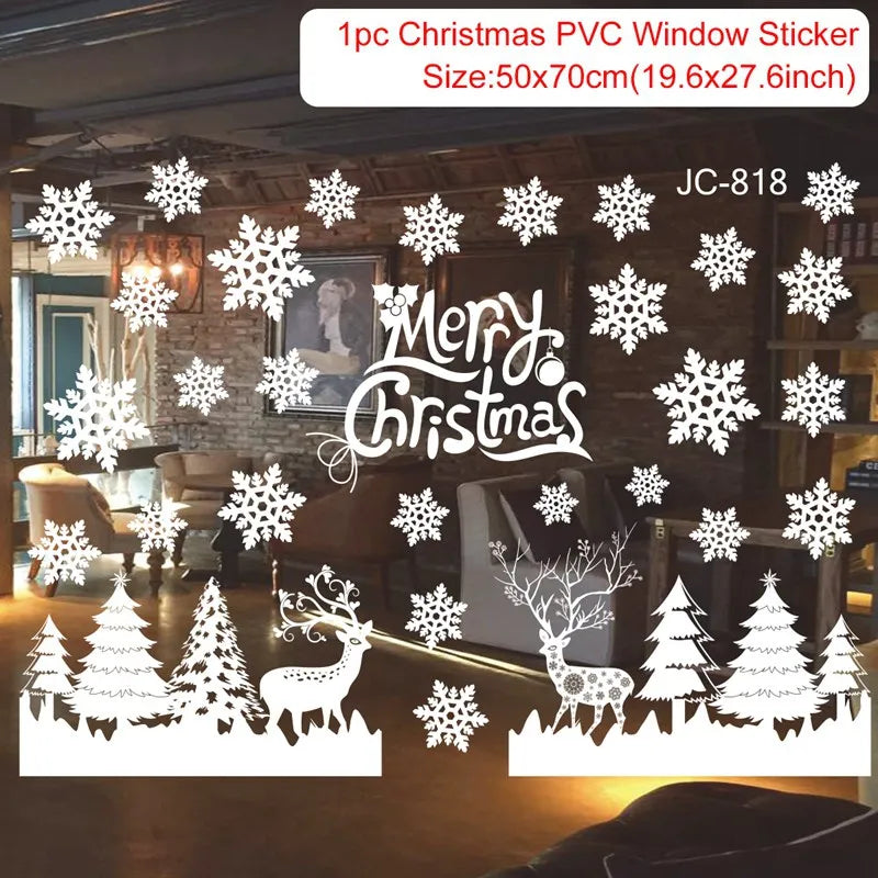 Stickers de fenêtre Merry Christmas – photo 37