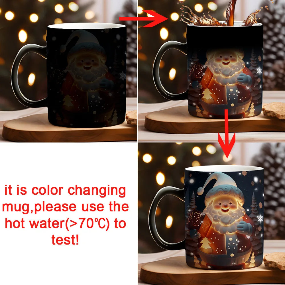 Mug magique de Noël qui change de couleur 325 ml – photo 2