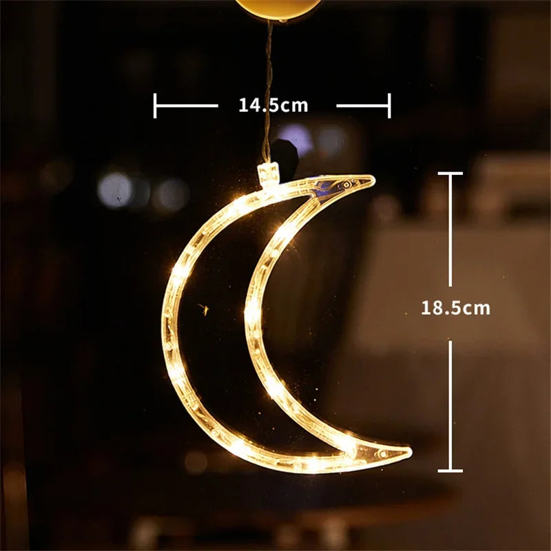 Décoration lumineuse de fenêtre à suspendre – photo 11