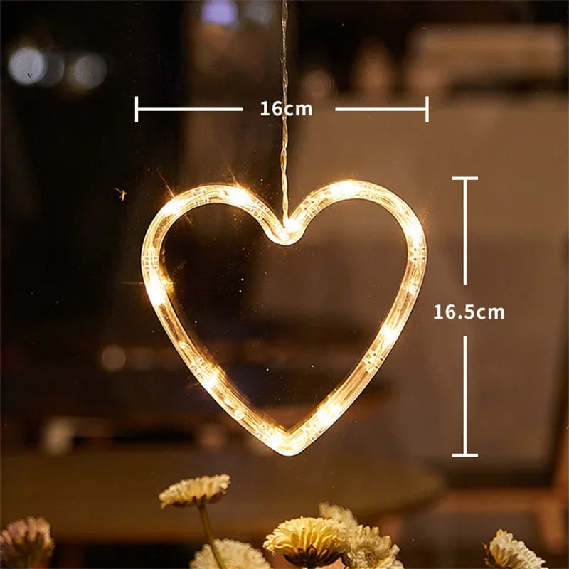 Décoration lumineuse de fenêtre à suspendre – photo 10