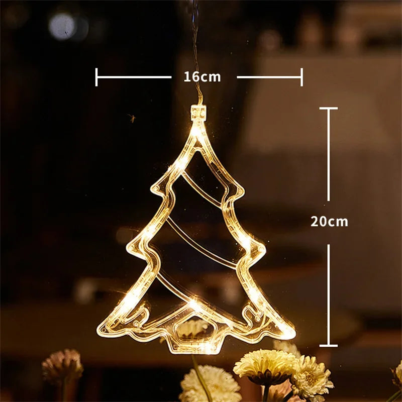 Décoration lumineuse de fenêtre à suspendre – photo 9