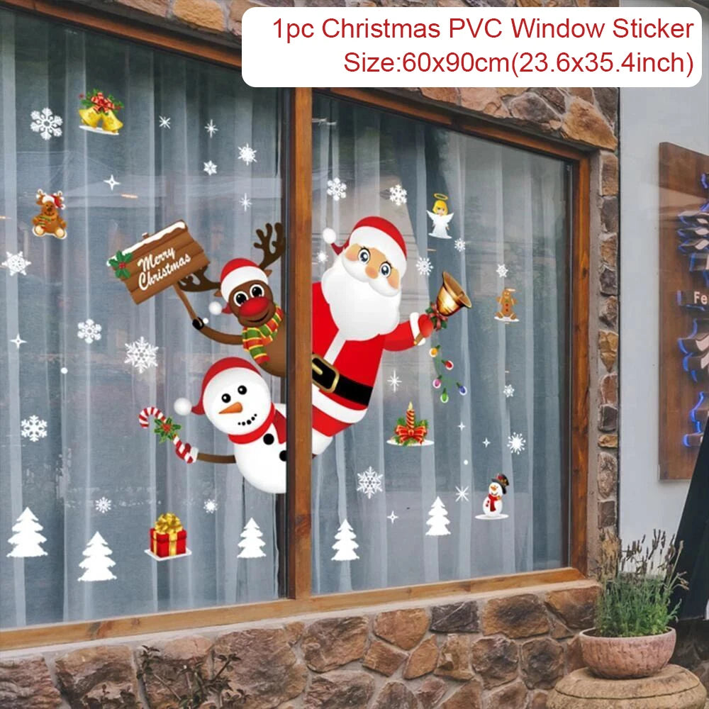 Stickers de fenêtre Merry Christmas – photo 28