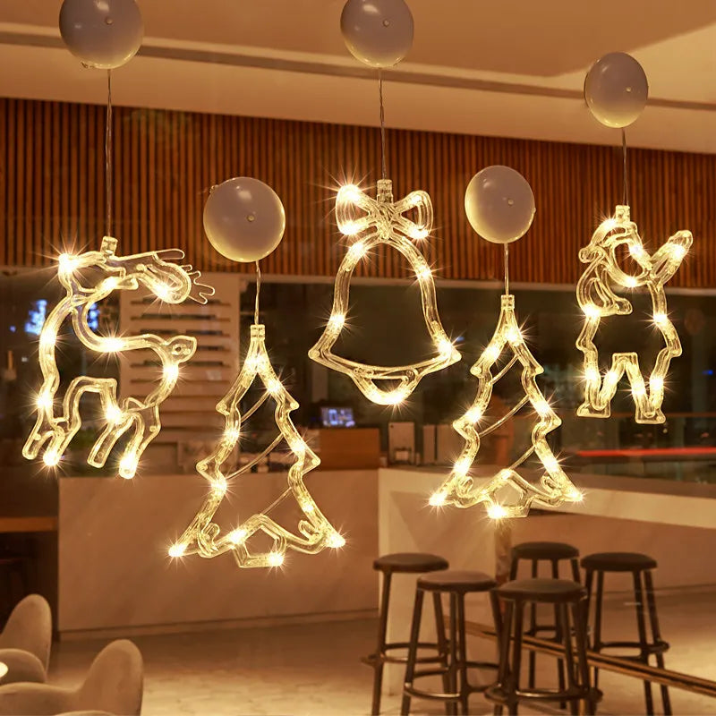 Décoration lumineuse de fenêtre à suspendre – photo 2
