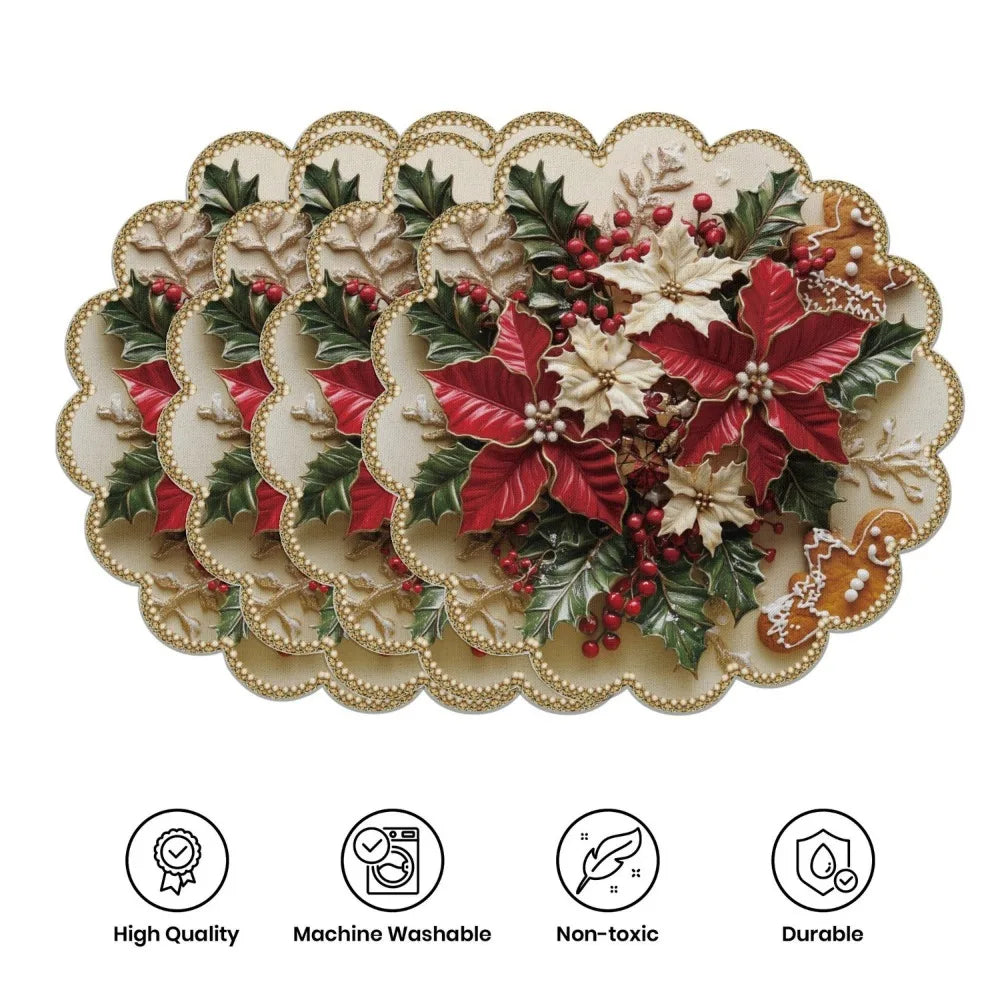 Sets de table ronds de Noël – photo 11