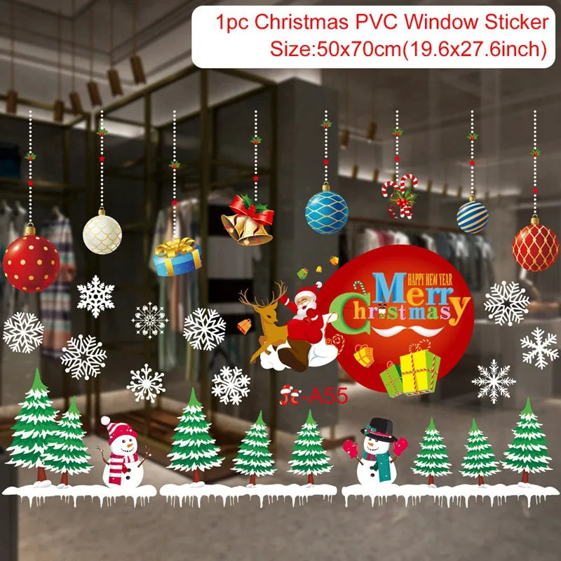 Stickers de fenêtre Merry Christmas – photo 27