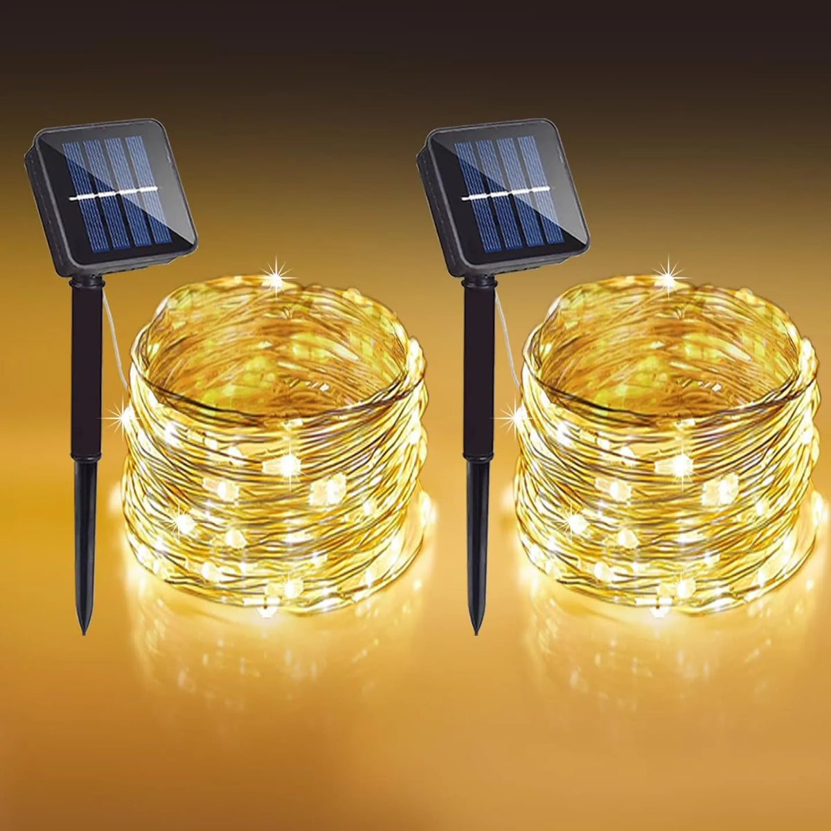 Guirlande solaire fil de cuivre étanche IP65 – photo 8