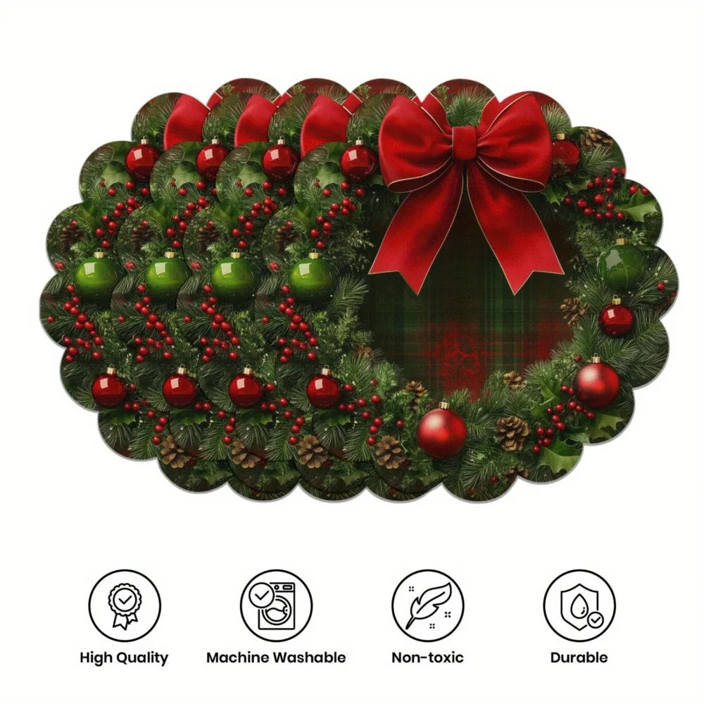 Sets de table ronds de Noël – photo 10
