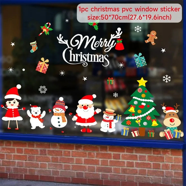 Stickers de fenêtre Merry Christmas – photo 42