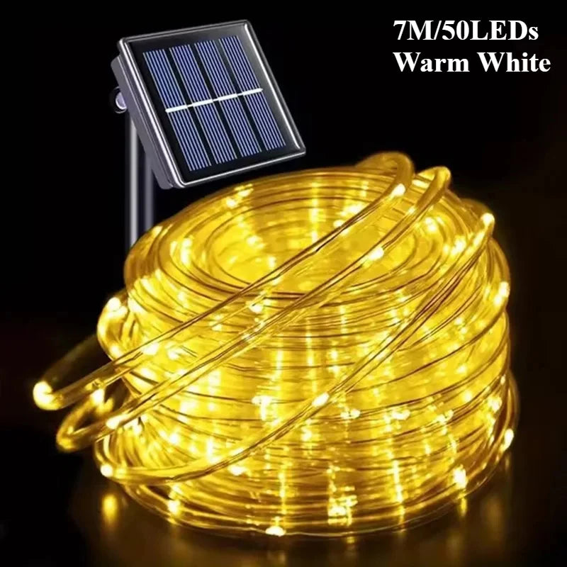 Guirlande solaire tube lumineux étanche – photo 7