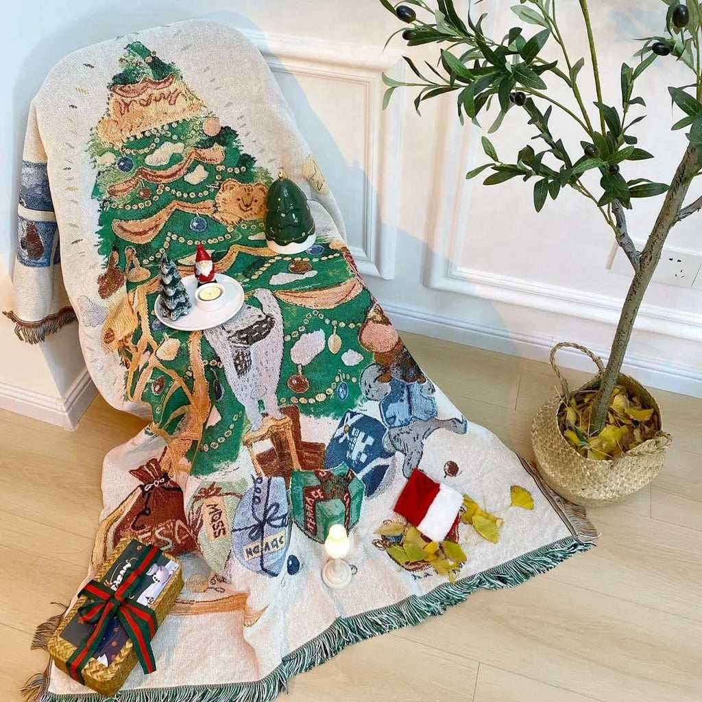Plaid de Noël tout doux – photo 5