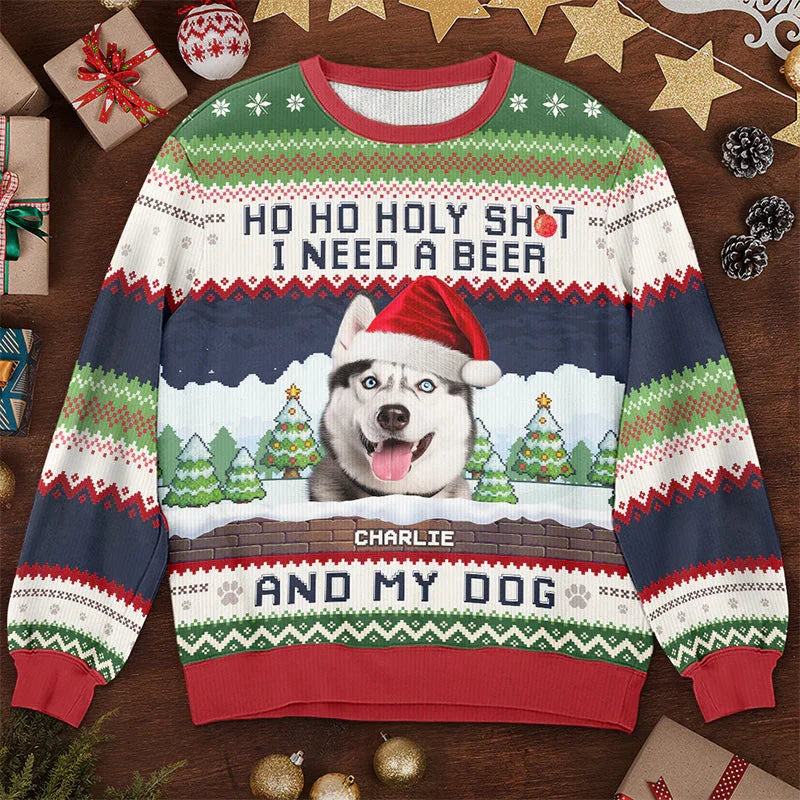 Sweat de Noël ugly sweater imprimé 3D – photo 8