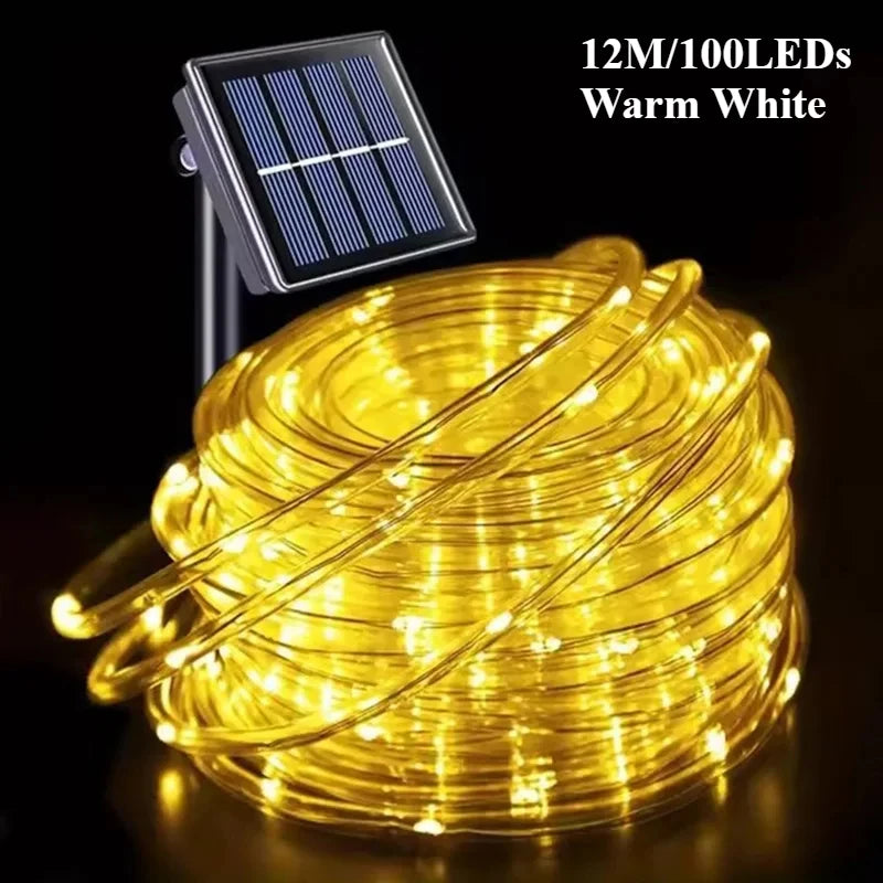 Guirlande solaire tube lumineux étanche – photo 12