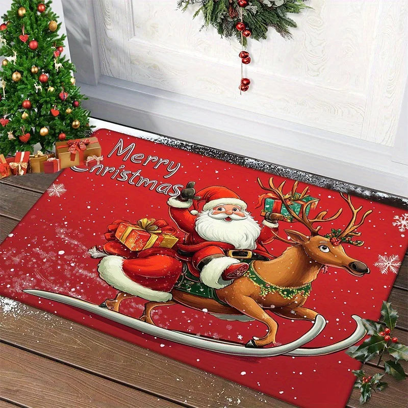 Paillasson de Noël Père Noël et pain d'épices – photo 7