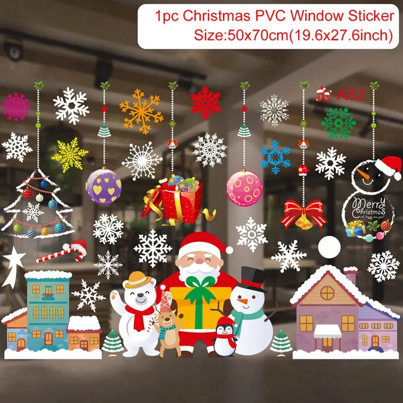 Stickers de fenêtre Merry Christmas – photo 21