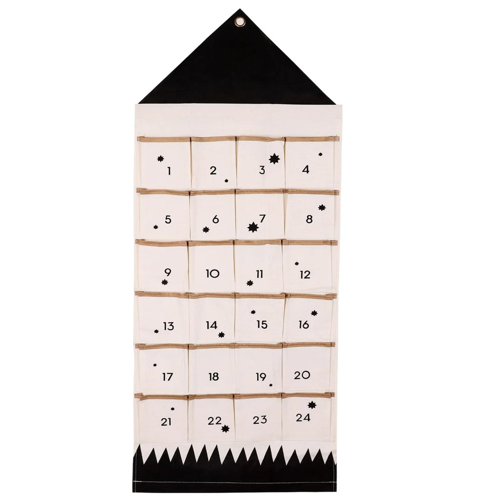 Calendrier de l'Avent mural en tissu 24 poches – photo 7