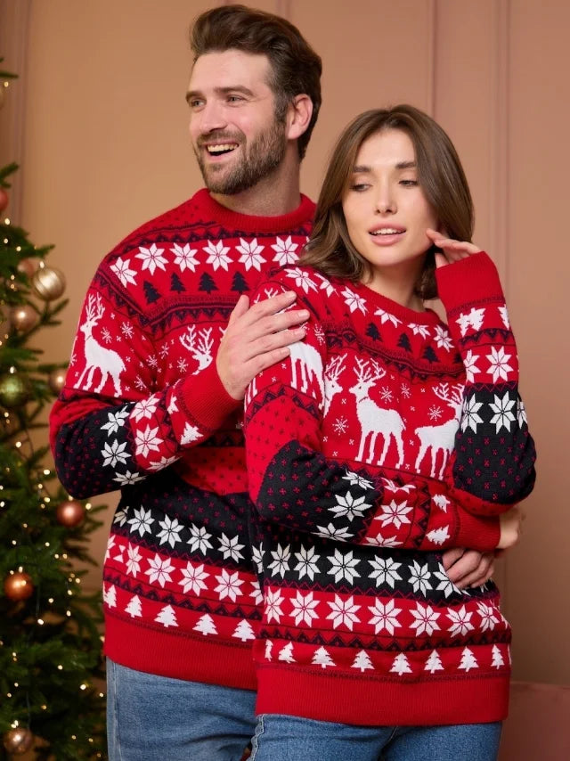 Pull de Noël en maille assorti famille – photo 8