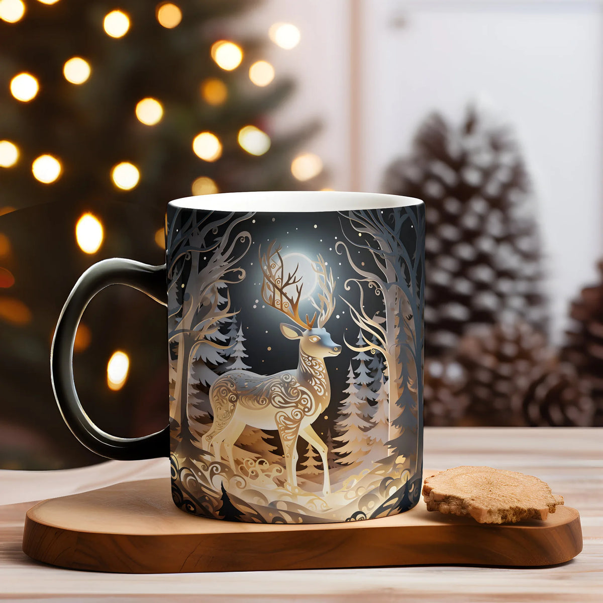 Mug magique de Noël qui change de couleur 325 ml – photo 6