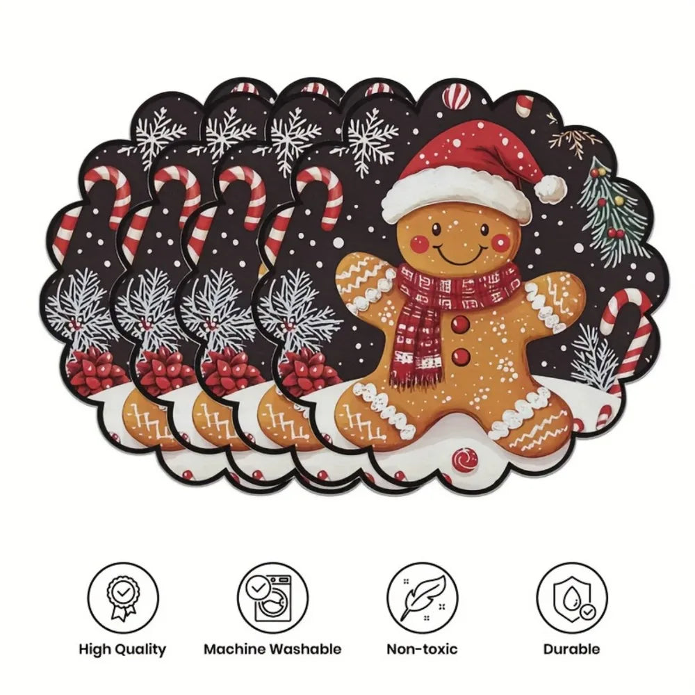 Sets de table ronds de Noël – photo 8