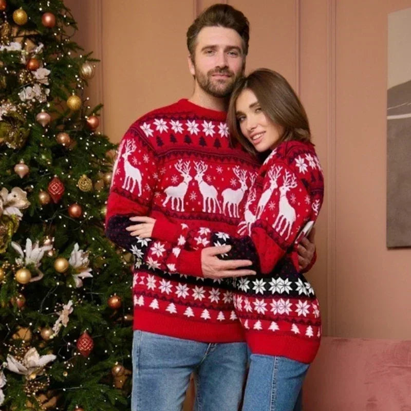 Pull de Noël en maille assorti famille – photo 2