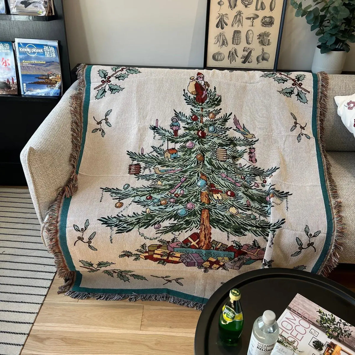Plaid de Noël tout doux – Santa's Gallery