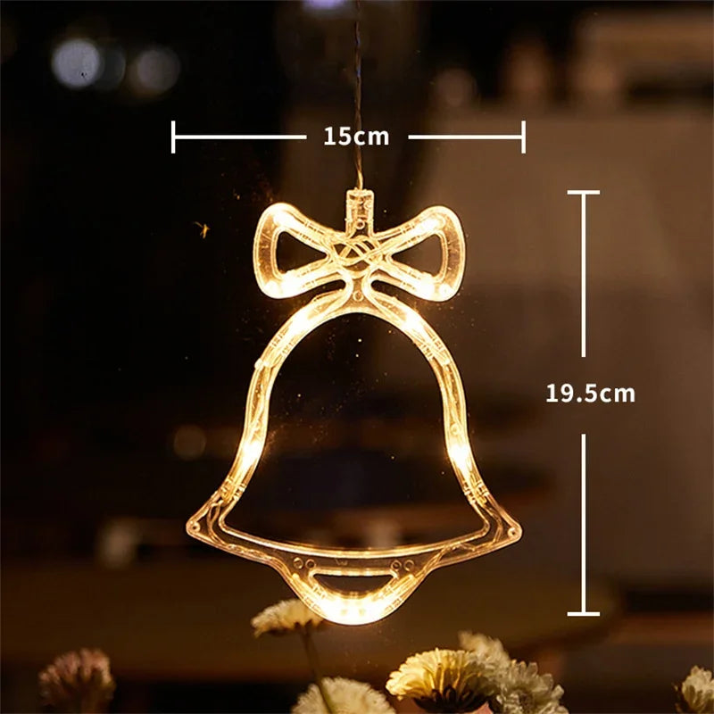 Décoration lumineuse de fenêtre à suspendre – photo 13