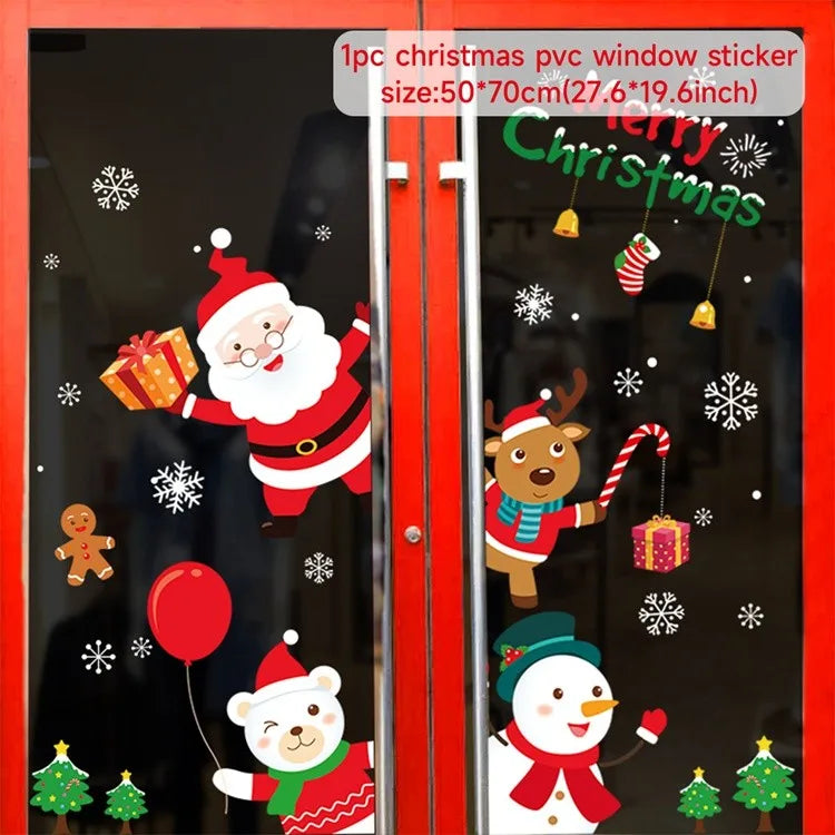 Stickers de fenêtre Merry Christmas – photo 10
