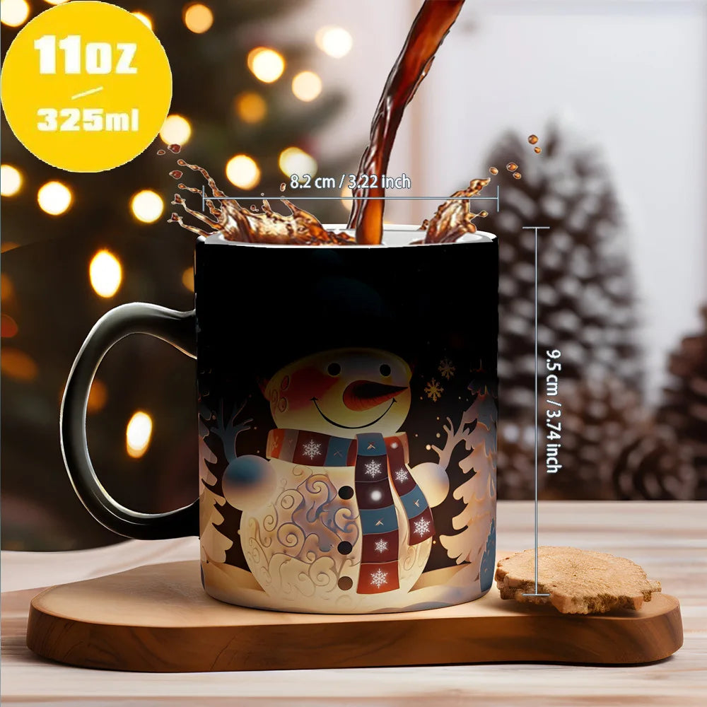 Mug magique de Noël qui change de couleur 325 ml – photo 3