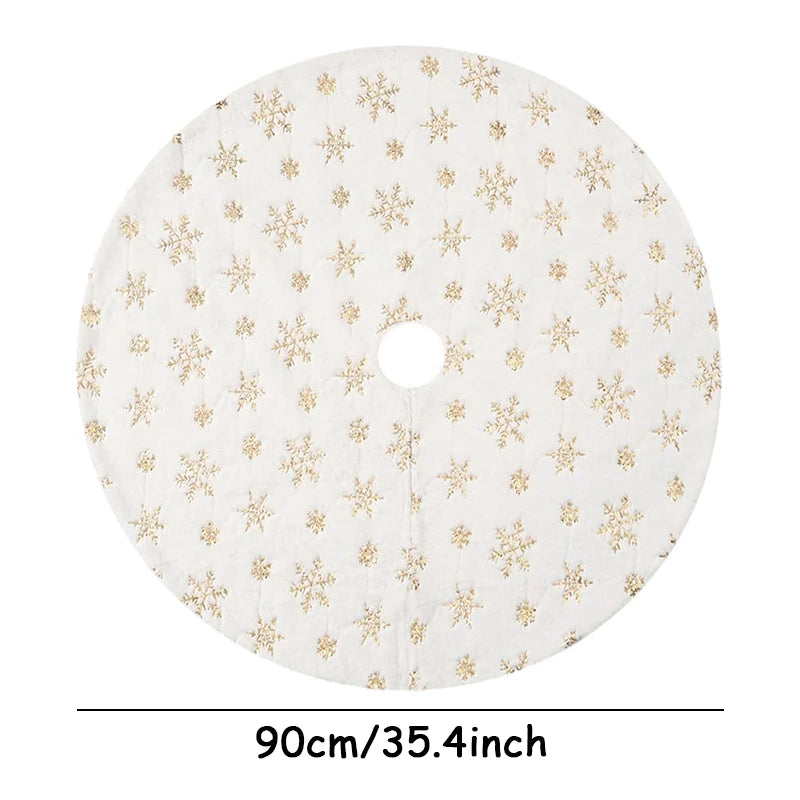 Jupe de sapin en fausse fourrure blanche – photo 8
