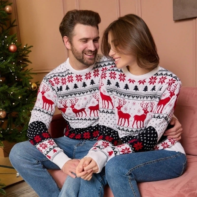 Pull de Noël en maille assorti famille – photo 4