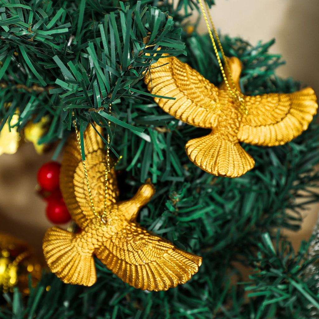 Colombes de l'amitié décoration de sapin en résine – photo 5