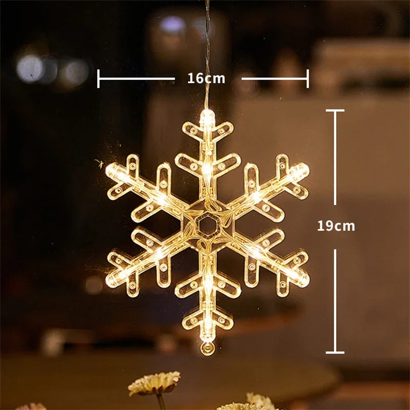 Décoration lumineuse de fenêtre à suspendre – photo 7